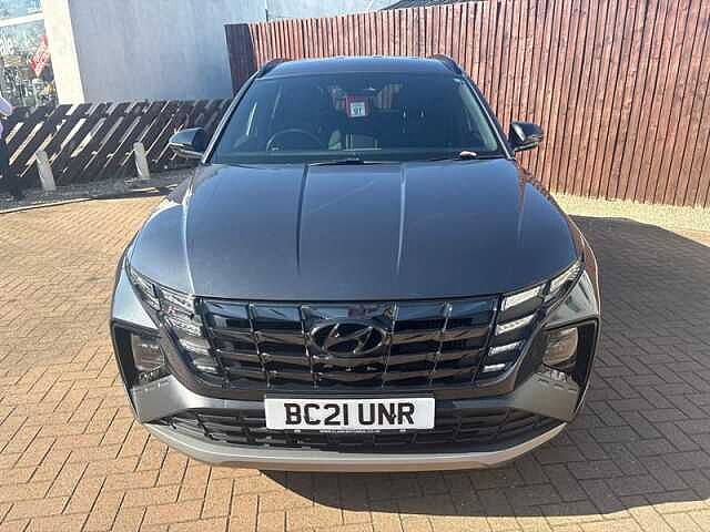 Hyundai TUCSON 1.6 h T-GDi N Line SUV 5dr Petrol Hybrid Auto Euro 6 (s/s) (230 ps) Grey