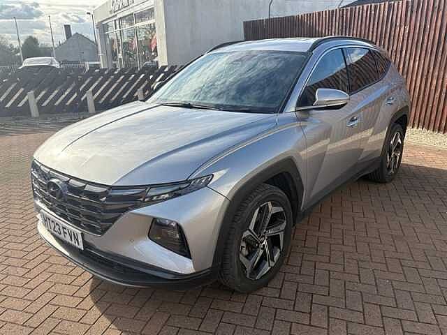 Hyundai TUCSON 1.6 h T-GDi Premium SUV 5dr Petrol Hybrid Auto Euro 6 (s/s) (230 ps) Silver