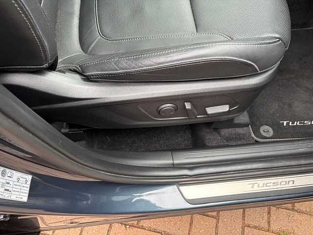 Hyundai TUCSON 1.6 h T-GDi Ultimate SUV 5dr Petrol Hybrid Auto Euro 6 (s/s) (230 ps) Blue