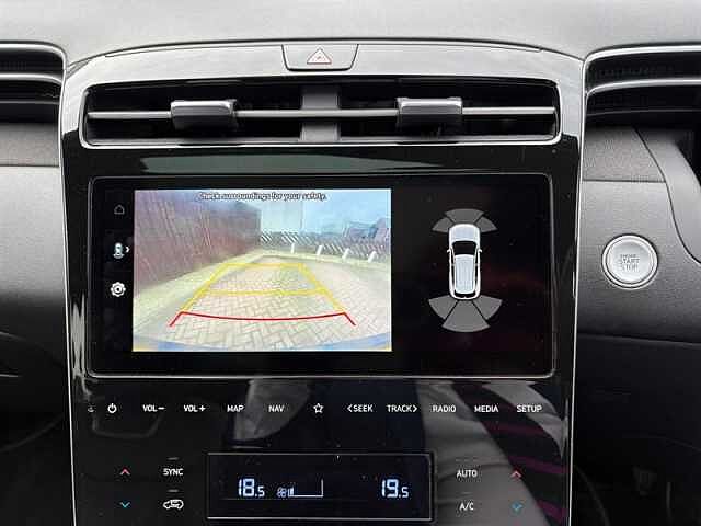 Hyundai TUCSON 1.6 h T-GDi Ultimate SUV 5dr Petrol Hybrid Auto Euro 6 (s/s) (230 ps) Blue