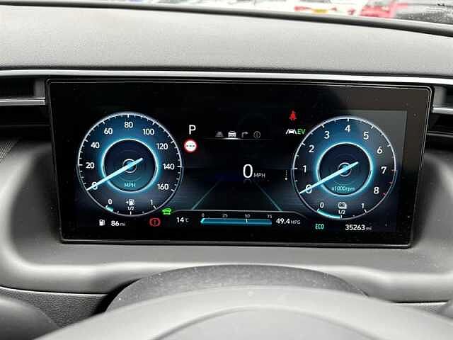 Hyundai TUCSON 1.6 h T-GDi Ultimate SUV 5dr Petrol Hybrid Auto Euro 6 (s/s) (230 ps) Blue