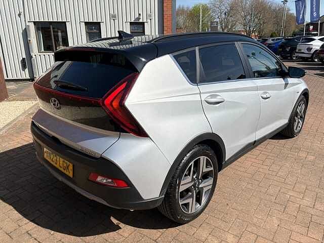 Hyundai BAYON 1.0 T-GDi MHEV Ultimate SUV 5dr Petrol Hybrid Manual Euro 6 (s/s) (120 ps) Silver