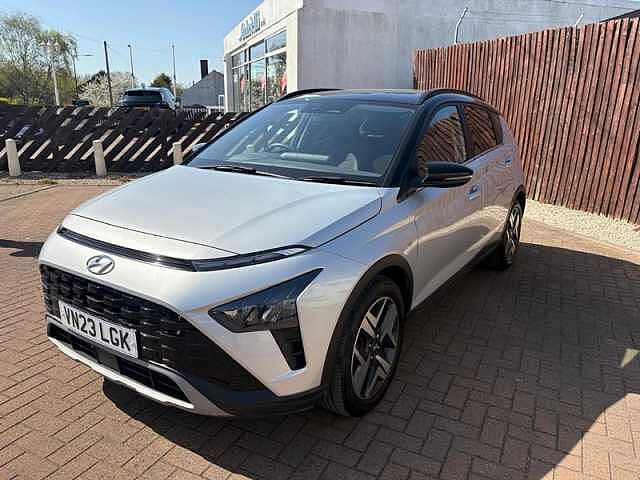 Hyundai BAYON 1.0 T-GDi MHEV Ultimate SUV 5dr Petrol Hybrid Manual Euro 6 (s/s) (120 ps) Silver