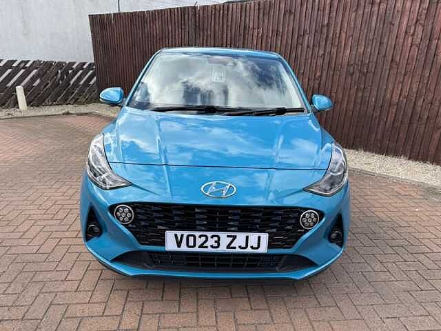 Hyundai I10 1.2 Premium Hatchback 5dr Petrol Auto Euro 6 (s/s) (84 ps) Blue