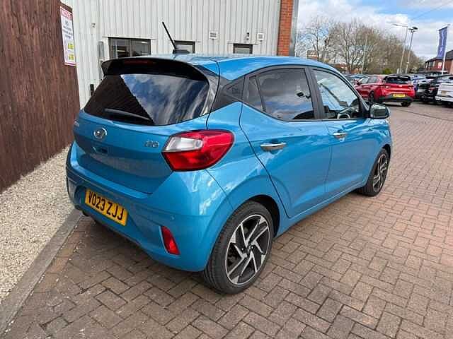 Hyundai I10 1.2 Premium Hatchback 5dr Petrol Auto Euro 6 (s/s) (84 ps) Blue
