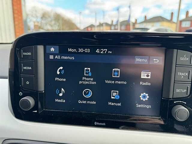 Hyundai I10 1.2 Premium Hatchback 5dr Petrol Auto Euro 6 (s/s) (84 ps) Blue