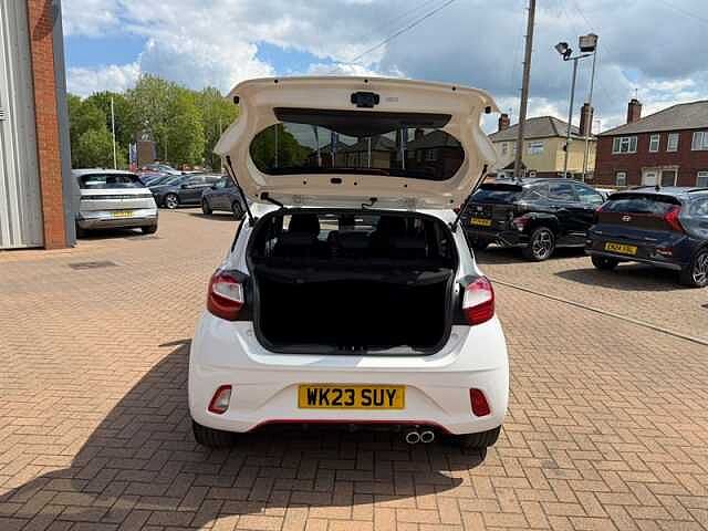 Hyundai I10 1.0 T-GDi N Line Hatchback 5dr Petrol Manual Euro 6 (s/s) (100 ps) White