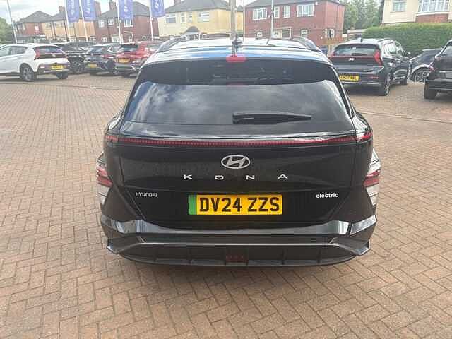 Hyundai KONA 65.4kWh N Line SUV 5dr Electric Auto (218 ps) Black