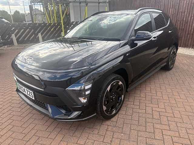 Hyundai KONA 65.4kWh N Line SUV 5dr Electric Auto (218 ps) Black