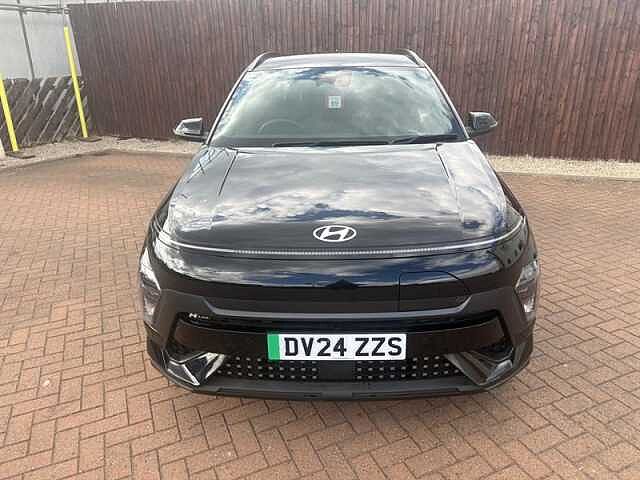 Hyundai KONA 65.4kWh N Line SUV 5dr Electric Auto (218 ps) Black