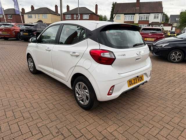 Hyundai I10 1.0 SE Hatchback 5dr Petrol Manual Euro 6 (s/s) (67 ps) White