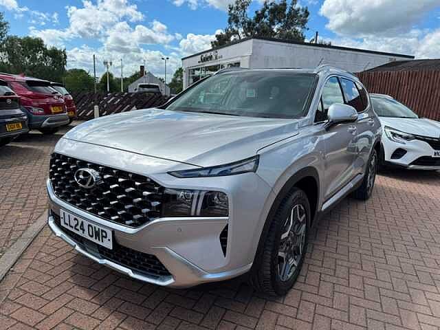 Hyundai SANTA FE 1.6 h T-GDi Ultimate SUV 5dr Petrol Hybrid Auto 4WD Euro 6 (s/s) (230 ps) Silver