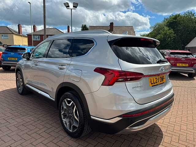 Hyundai SANTA FE 1.6 h T-GDi Ultimate SUV 5dr Petrol Hybrid Auto 4WD Euro 6 (s/s) (230 ps) Silver
