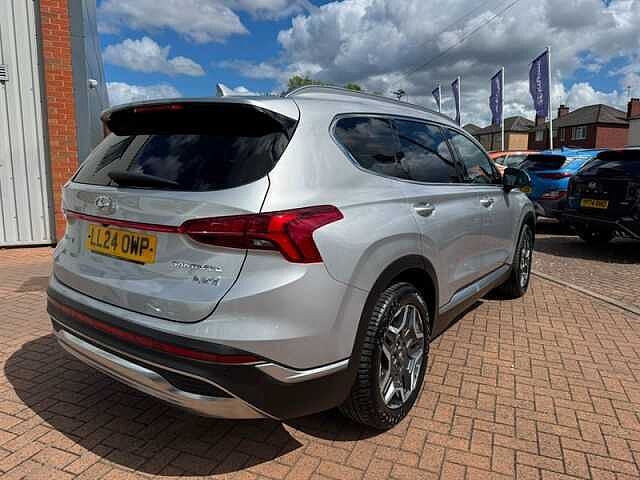 Hyundai SANTA FE 1.6 h T-GDi Ultimate SUV 5dr Petrol Hybrid Auto 4WD Euro 6 (s/s) (230 ps) Silver