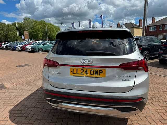 Hyundai SANTA FE 1.6 h T-GDi Ultimate SUV 5dr Petrol Hybrid Auto 4WD Euro 6 (s/s) (230 ps) Silver
