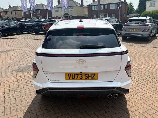 Hyundai KONA 1.0 T-GDi N Line SUV 5dr Petrol DCT Euro 6 (s/s) (120 ps) White