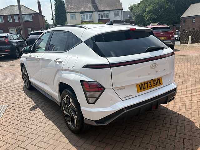 Hyundai KONA 1.0 T-GDi N Line SUV 5dr Petrol DCT Euro 6 (s/s) (120 ps) White