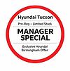 Hyundai TUCSON 1.6T Hybrid 239ps Black Line AU Black